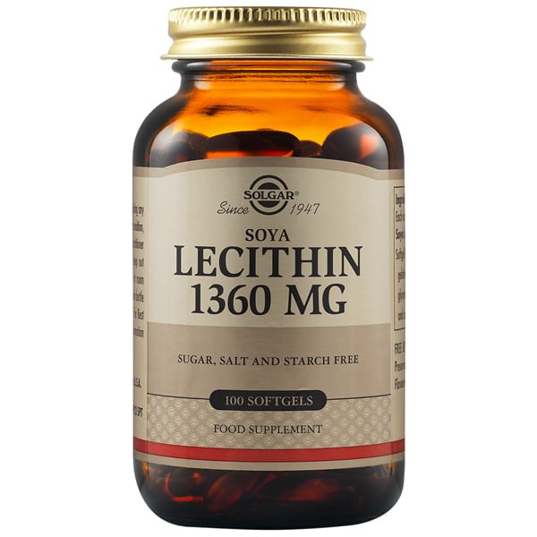 Solgar Lecithin 1360mg, 100softgels
